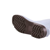 ジーベック PVC長靴ロング 85766ー32 ー300ーホワイト 85766 1足（直送品）