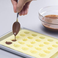 【アウトレット】シリコーンチョコ型 みにっコ すみっコぐらし 000DN0508 1セット（1個×3） 製菓用品 貝印