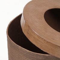 ごみ箱　リサイクルペーパーダストBOX(HOUSEHOLD GOODS) ブラウン横シマ studio CLIP