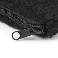 ボアスクエアポーチ ブラック LAKOLE/ラコレ