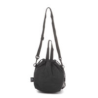 キルト2WA巾着バッグ ブラック LAKOLE/ラコレ