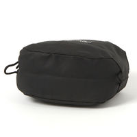 ポーチ　撥水 WR持ち手付きポーチ ブラック LAKOLE/ラコレ