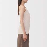 無印良品 レディース 婦人 あったか綿 キャミソール 婦人Ｓ ライトベージュ 良品計画