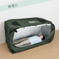 【防災用品】キングジム 縦横使える防災テント BTN100-KH 1張