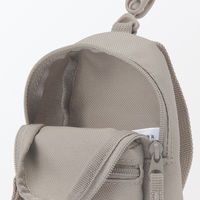 無印良品 ミニ 撥水リュックサック ダークベージュ タテ１２×ヨコ９×マチ４．５ｃｍ 良品計画