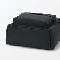 無印良品 肩の負担を軽くする 撥水リュックサック 黒 タテ４３×ヨコ３２×マチ１４ｃｍ 良品計画