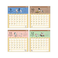 【2026年度版カレンダー】サンスター文具 ウォールカレンダースクエア　スヌーピー S8521379 1個