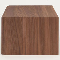 無印良品 スタッキングチェスト ハーフ 引出し2個 ウォールナット材突板 幅37×奥行28×高さ18.5cm 良品計画（わけあり品）