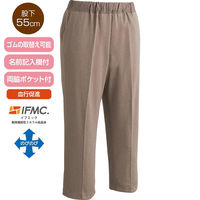 ディーエーピー 着るサプIFMC.おしりスルッとカチオン ライト パンツ レディース ブラック L W0180056752 1着（直送品）