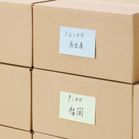 アスクル はたらく ふせん 付箋 大判 75×127mm 5色アソート 1セット（1パック（5冊入）×2） オリジナル