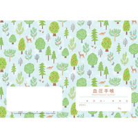 スマイル 血圧手帳 フォレスト グラフタイプ 32p by tomoto  790729 1袋（50冊）（わけあり品）