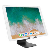 タブレットスタンド /7～13インチ対応/卓上タイプ/BIG SWING/ブラック AS-BSBM-BK 1個 アーキサイト（わけあり品）