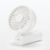 無印良品 充電式コンパクトハンディファン ホワイト MJ-HF4-WH 良品計画（わけあり品）