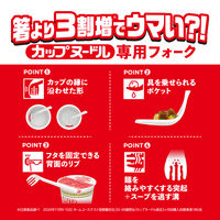 [フォーク付き]日清食品 カップヌードルBIG[大盛]12個　＋カップヌードル専用フォーク6本セット　詰合せセット