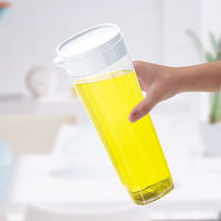 茶こし付き冷水筒 1.1L ドリンク・ビオ D-112Tホワイト A8039WH 1セット（1個×3） 麦茶ポット ピッチャー アスベル