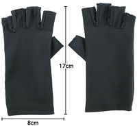 アーテック 冷感手袋 ブラック 19237 1セット(1組×3)（直送品）