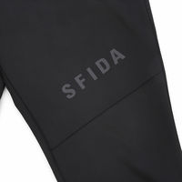 SFIDA(スフィーダ) フットサル 長ズボン BPストレッチニットパンツ XL ブラック SA25830 1枚（直送品）