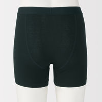 無印良品 メンズ　紳士 なめらか 前開きボクサーパンツ 紳士Ｓ 黒 良品計画