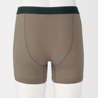 無印良品 メンズ　紳士 なめらか 前開きボクサーパンツ 紳士Ｓ モカブラウン 良品計画