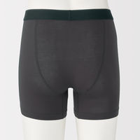 無印良品 メンズ　紳士 なめらか 前開きボクサーパンツ 紳士Ｓ ブラウン 良品計画