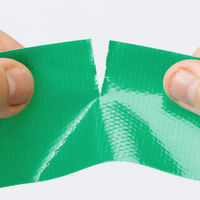 アスクル 現場のチカラ カラー布テープ 緑 幅50mm×長さ25m エコノミータイプ 1巻 オリジナル