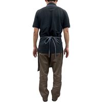 レップ　デニム調ワークエプロン リサイクル素材 男女兼用フリーサイズ 576403 1着