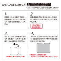 ナカバヤシ iPad 10.9インチ用 液晶保護ガラス 反射防止 TBF-IP22GG 1個