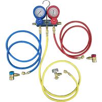 JTC マニホールドゲージR134a用 JTC1105B 1個（直送品）