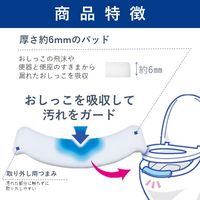 ソエッテ トイレ汚れ防止パッド 1箱（20個入） ピップ