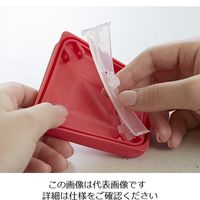 旭電機化成 ふたがトングになる保存容器 サーモンピンク ATN-01SP 1個 64-4013-12（直送品）