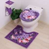 センコー プリンセス　ペーパーホルダーカバー　パープル LLT200808 1個（直送品）