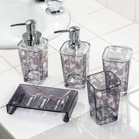 センコー ニューシルエット　歯ブラシスタンド　クリアグレー MAK 1個（直送品）