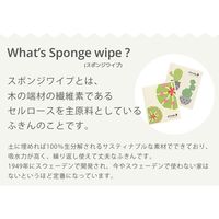 センコー SDS　サボシングル　スポンジワイプ　約20×17cm　オレンジ SDS191025 1個 4973422636699（直送品）