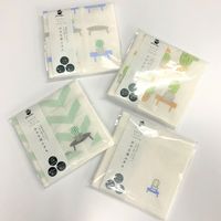 センコー SDS　CHOUWA（ちょうわ）　かや生地　ふきん　約30×30cm　ブルー SDS201102 1個（直送品）