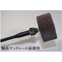 柳瀬 軸付フラップホイール UF1057 10X5X3 #120 10個（直送品）