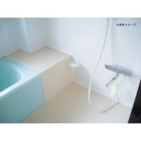 【建築資材・浴室用パネル】フクビ化学工業 住宅用浴室材バスミュール2.4m　エミルラインベージュ 1梱包（6枚入）（直送品）