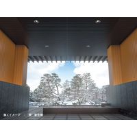 【建築資材・浴室用パネル】フクビ化学工業 大型物件用準不燃材　バスパネル準不燃200-I型R　4m　焼き杉 1梱包（12枚入）（直送品）