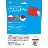 ナカバヤシ 撥水マウスパット レッド MUP-924R 1個（直送品）