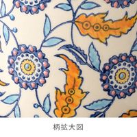 ヘッズ ハンドメイドプリントフラワーポット-SS/ネイビー HNP-PONSS 1セット（6個：6個×1パック）（直送品）