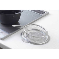 ヨシカワ 揚げ鍋用 蓋 アイカタ ステンレス製 日本製 441809 1個（直送品）