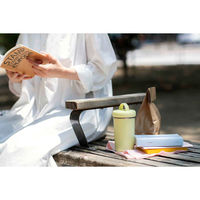 ピーコック魔法瓶 水筒 300ml タンブラーボトル 保温 保冷 シフォンイエロー 444905 1個（直送品）