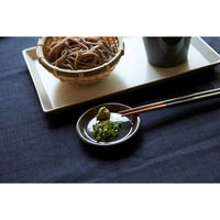 丸利玉樹利喜蔵商店 プレート 8.5cm HINATA 陶器 グレー 426048 1個（直送品）