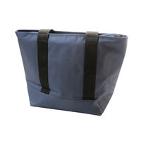 保冷 保温 トートバッグ 中 15L 約縦35×横31×マチ20cm ネイビー 1個 オカザキ