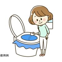 グローバル・ジャパン 非常用トイレ3点セット 68-4132-66 1セット（直送品）