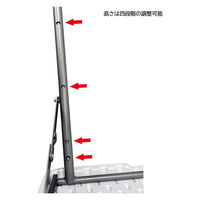 セーフラン安全用品 折りたたみテーブル 1220x610xH900mm C0115 1台（直送品）