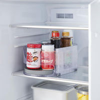 冷蔵庫 回転収納 調味料 ラック マワリーナDX クリア 1セット（1個×3） コジット