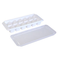 製氷皿 蓋付 キューブ氷 12個取り deLijoy ゆきポン KKー216 1セット（1個×3） 小久保工業所