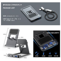 Vodaview コンパクトスマホスタンド HDMI 4K60Hz PD100W VV-KZW-C4222-VV 1個