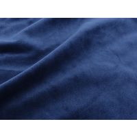 スリッパ 携帯 使い切りベロア調（携帯用袋付き） 室内用 来客用   ネイビー 1セット (10足入)