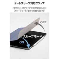 エレコム 13インチiPad Air(M3/M2) フラップケース 薄型軽量 TB-A25XWVBG 1個